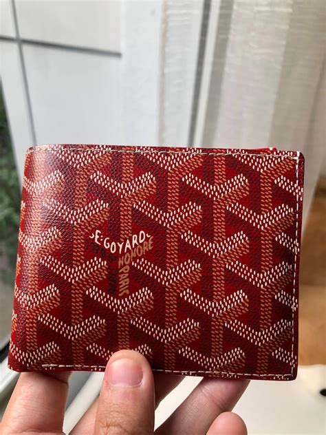 goyard wallet real|Goyard wallet price list.